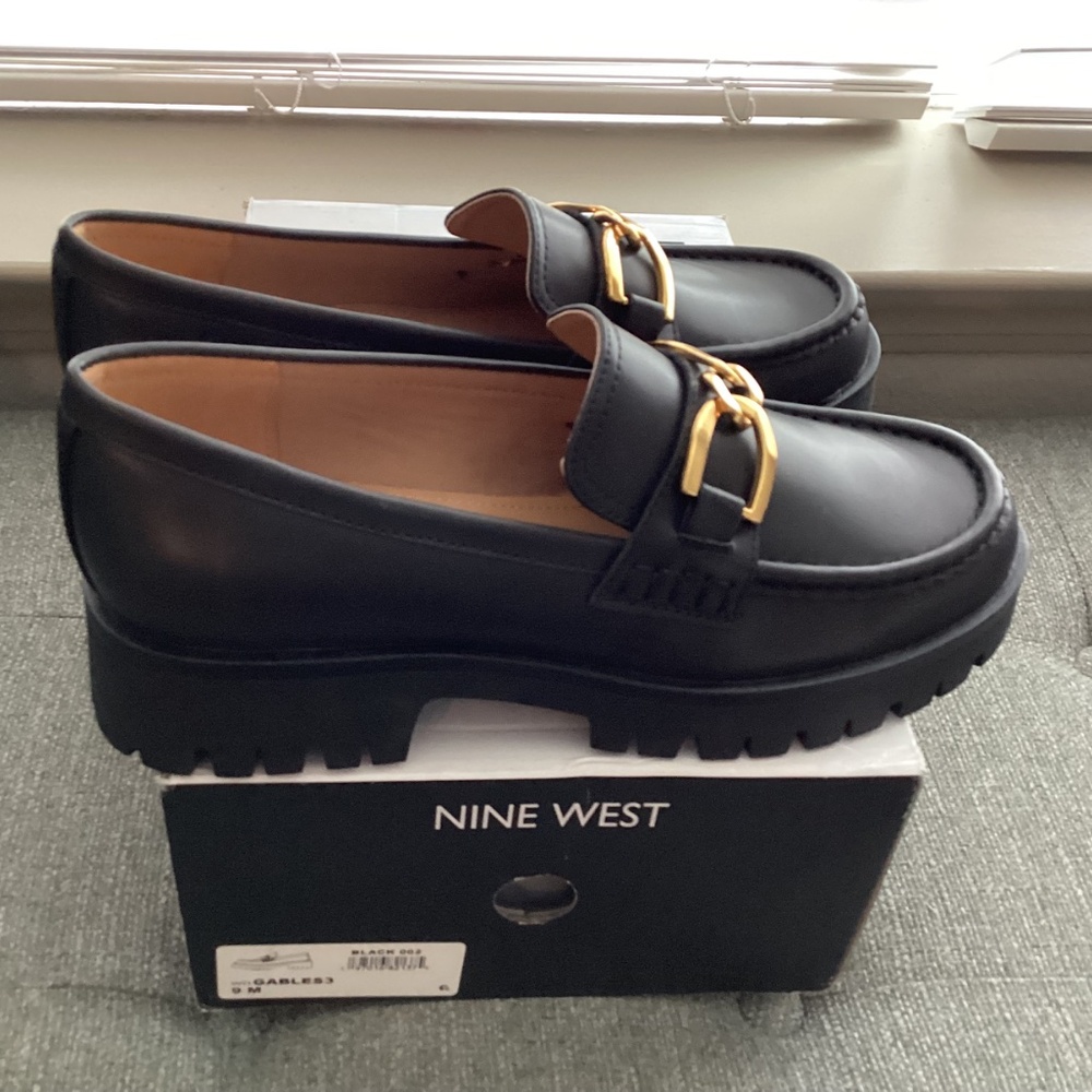 Nine West Gables Lug Loafer (Women) - Picture 4 of 12